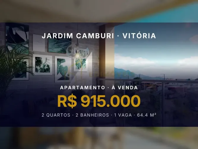 Seu Refúgio em Jardim Camburi: Apartamento com Áreas Comuns Incríveis
