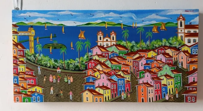 Márcio Sá artista naif da Bahia salvador