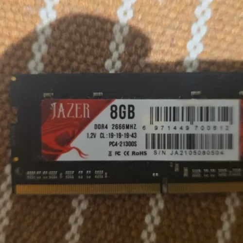 Memória RAM 8GB de Notebook DDR4