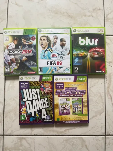 Jogos de Xbox 360 - (Todos zeros)