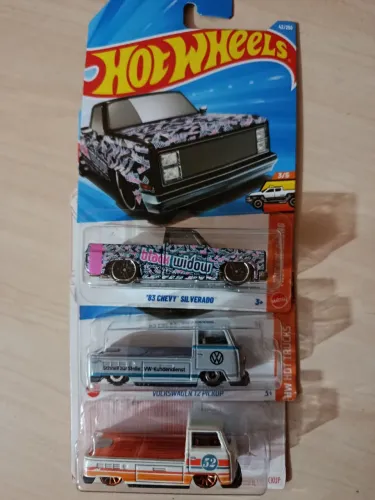 Hot Wheels Pic Ups.