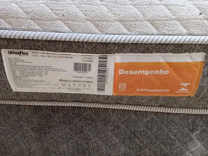 Cama box de casal umaflex $280