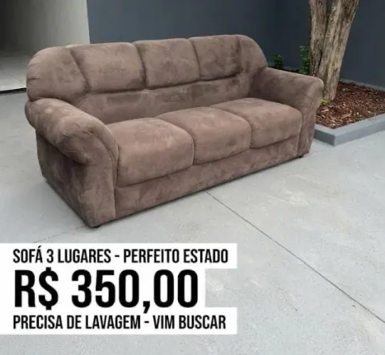 Vendo um sofá seminovo