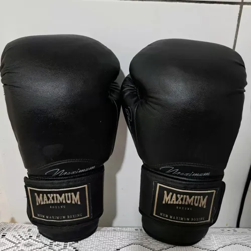 Luva Maximum 14oz Boxe/Muay-Thai Seminova em ótimo estado!!!