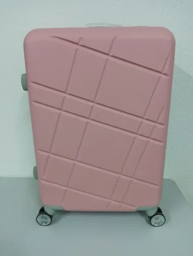 Mala Rígida Rosa 360° tamanho 23kg