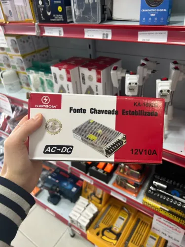Fonte Chaveada Colméia 12V 10A 120W Bivolt Estabilizada