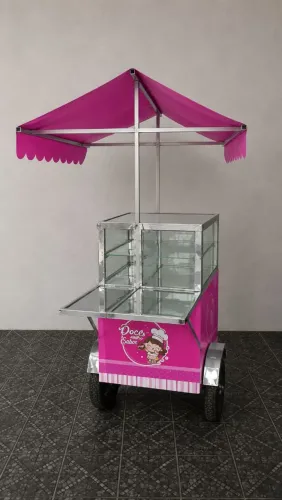 Carrinho Novo para Doces