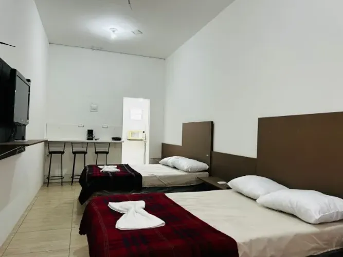 Studio espaçoso com duas camas de casal Tucuruvi Zona Norte São Paulo