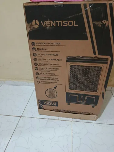 Climatizador dor de ar Ventisol 35 litros novo na caixa