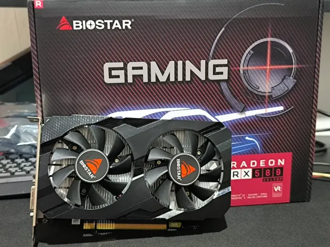 Placa de vídeo AMD RX 580 8gb ddr5