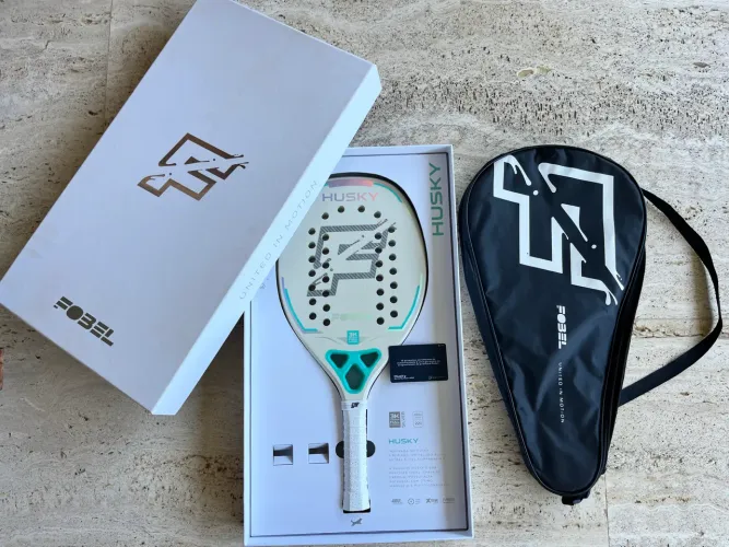 Raquete Beach Tennis Husky Fobel 3K Full Carbon