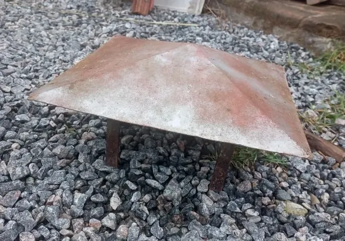 CHAPÉU PARA COIFA DE CHURRASQUEIRA