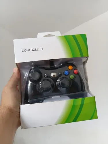 Controle para Xbox 360 e PC NOVO - FRETE GRÁTIS