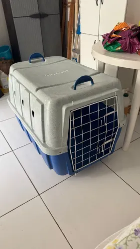     Caixa de Transporte Grande para Cachorro