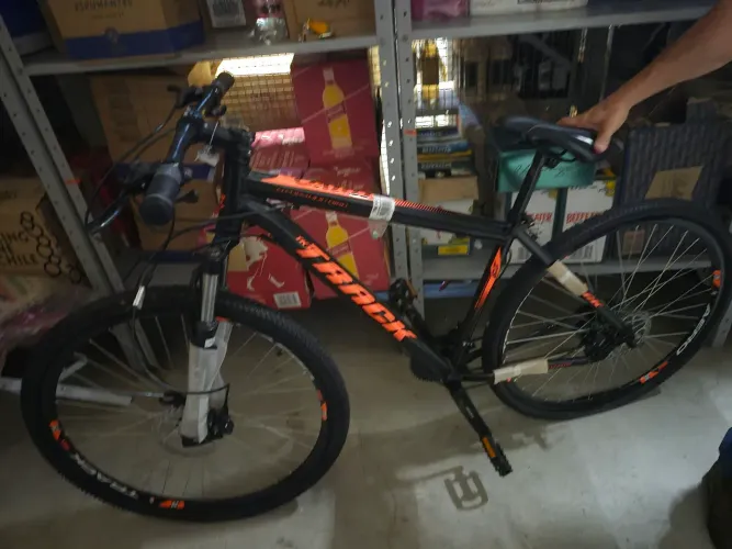 BIKE TRAKER, ARO29, FREIO DISCO, PEDAL SHIMANO