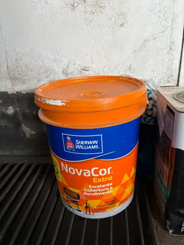 TINTA NOVACOR ACRÍLICA EXTRA BRANCO FOSCO 20 LITROS SHERWIN WILLIAMS