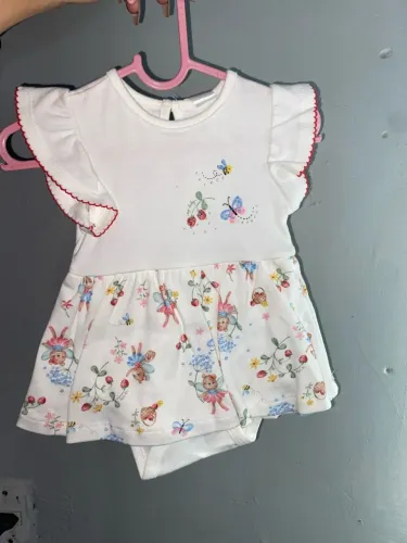 Vestido/body de bebê 