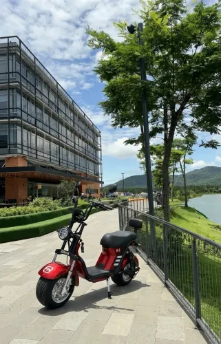 Scooter Elétrica HE-6 1000W - Semi-Nova (8 Meses) com Nota Fiscal