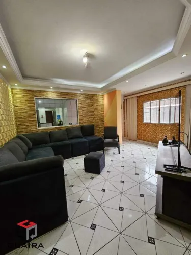 Sobrado à venda 3 quartos 1 suíte 2 vagas Novo Oratório - Santo André - SP