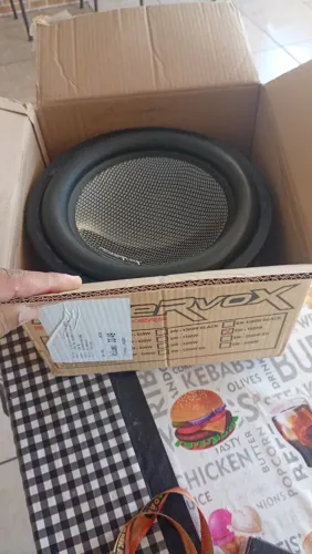 Par de auto falante e módulo 