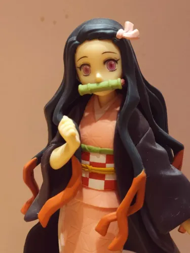 Action figure Demon Slayer Nezuko Kamado Banpresto original Bandai tamanho 16cm