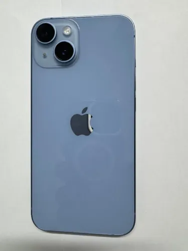 iPhone 14 128GB azul como novo - nunca usado, bateria 100%