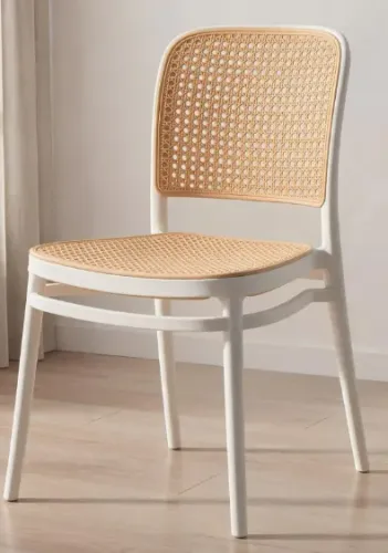 Cadeira de jantar Amis Lola com design moderno e assento confortável