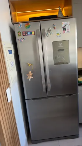Geladeira Electrolux French Door Inox 579L Frost Free - 3 Portas