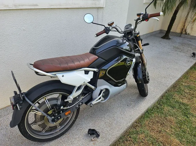 Moto eletrica super soco