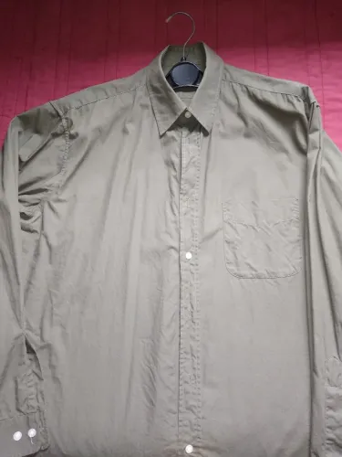 Camisa Polo Play verde exército semi nova
