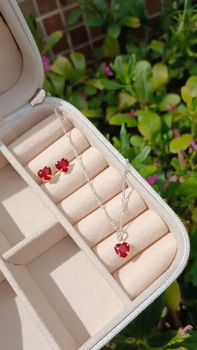 Conjunto prata 925