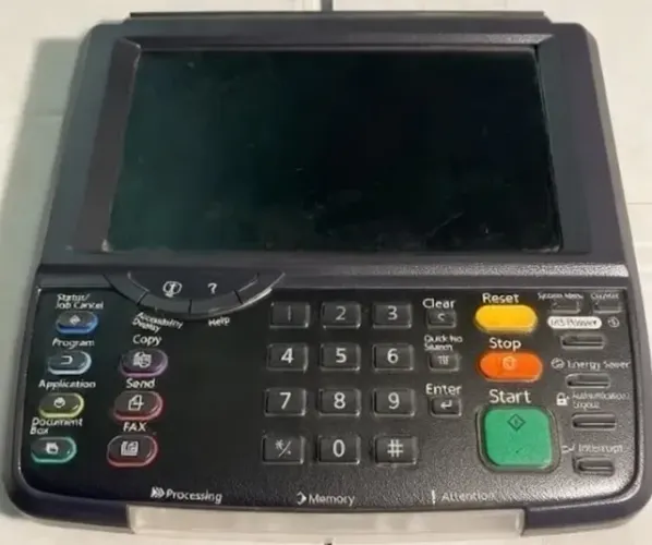 Painel de controle da tela LCD Kyocera Taskalfa 3500i 4500i 5500i