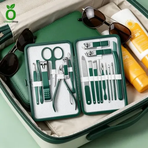 Kit Manicure e Pedicure Completo 18 Peças