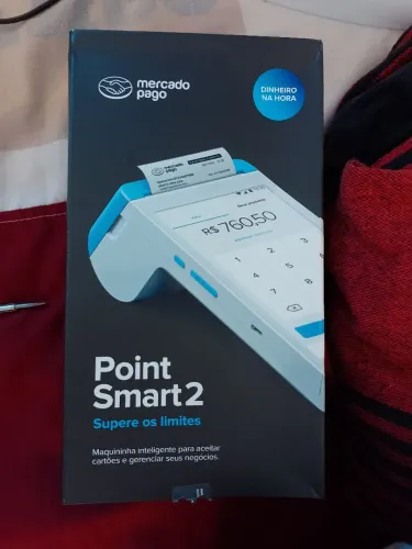 Máquinas de passar cartão mercado pago original tenho da grande digital e da média novas