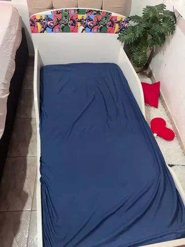 Cama com colchão