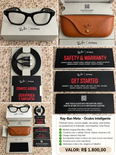 Óculos Ray Ban Meta