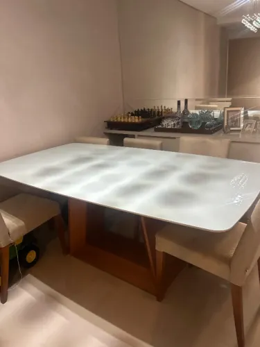 Mesa de jantar de 6 lugares 