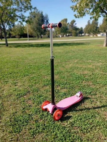 Patinete com led
