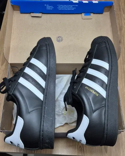 Tenis Adidas Superstar Preto Novo