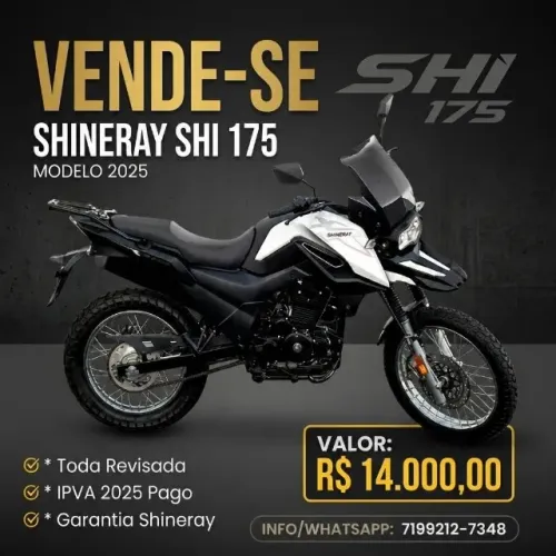 Vendo moto Shineray seminova