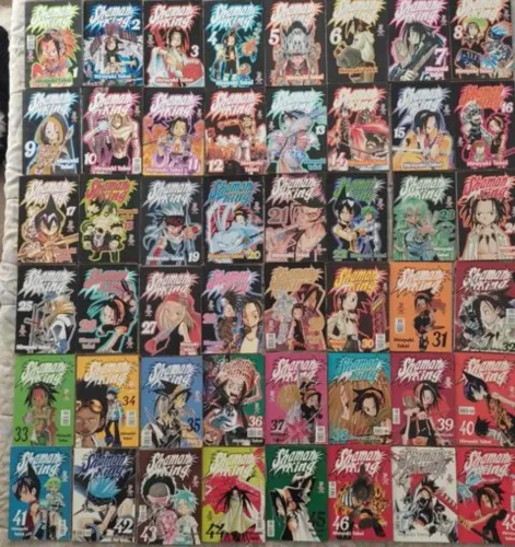 shaman king completo 1-64