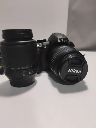 Nikon D3100 + 2 Lentes 18-55mm e 55-200mm - Kit Completo