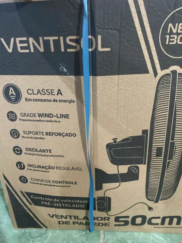 Ventilador de parede ventisol NOVO na caixa