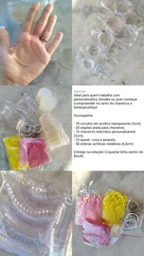 KIT PARA PAPELARIA E ARTESANATO (ACRÍLICO)