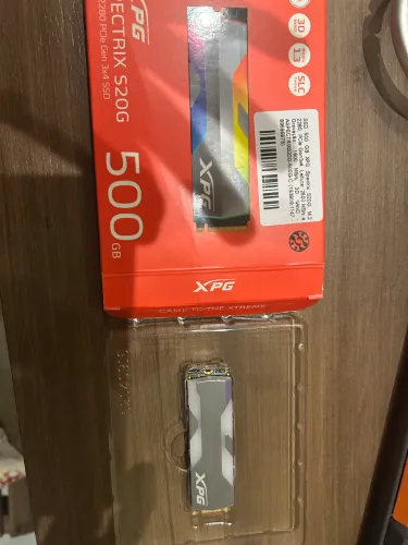 SSD NVMe 520gb RGB