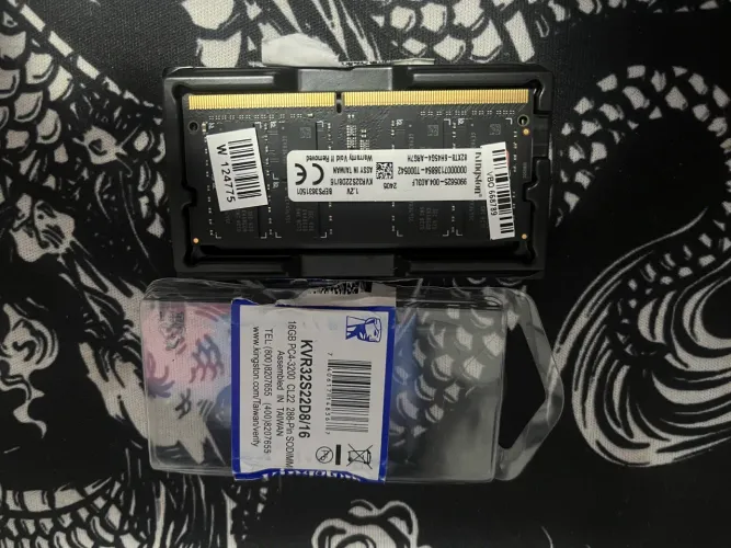 Ram kingston 16gb 3200MHz ddr4