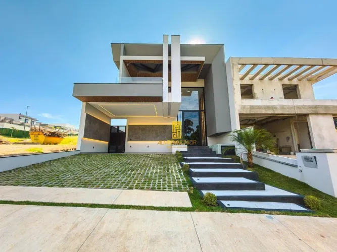 Sobrado com 3 dormitórios à venda, 327 m² por R$ 3.400.000 - Condomínio Villa Sapezal - In