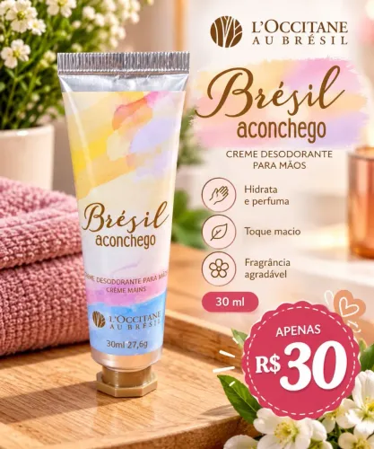 Creme de mãos L'Occitane Au Brésil 30ml