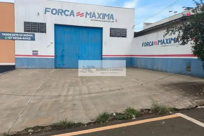 BARRACÃO COMERCIAL À VENDA EM IBIPORÃ EXCELENTE LOCALIZAÇÃO