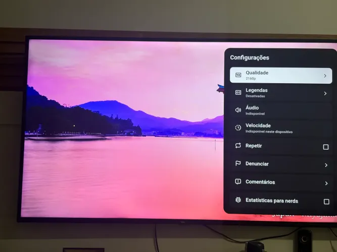 TV 4k TCL SEM DEFEITOS